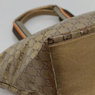 Gucci Web Zip Tote GG Canvas