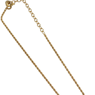 Christian Dior CD Pendant Necklace Gold-plated