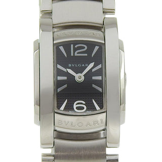 Bvlgari Assioma D Quartz Watch Stainless Steel with Diamond Bezel