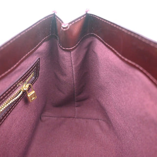 Louis Vuitton Wilshire Handbag Monogram Vernis