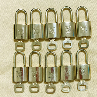 Louis Vuitton Cadenas Bag Charm Gold-plated