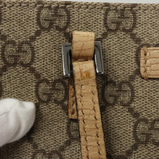 Gucci Joy Plus Flat Tote GG Coated Canvas