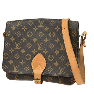Louis Vuitton Cartouchiere Handbag Monogram Canvas
