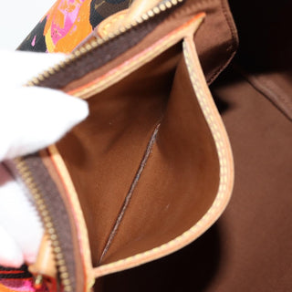 Louis Vuitton Speedy Handbag Limited Edition Monogram Roses