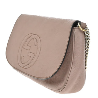 Gucci Soho Chain Crossbody Bag Leather