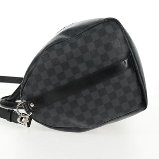 Louis Vuitton Keepall Bandouliere Bag Limited Edition Damier Graphite LV League