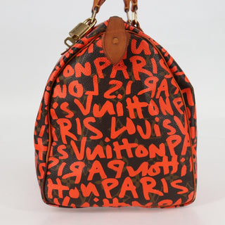Louis Vuitton Speedy Handbag Limited Edition Monogram Graffiti