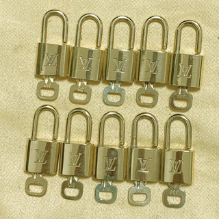 Louis Vuitton Cadenas Bag Charm Gold-plated