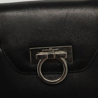 Salvatore Ferragamo Virna Satchel Leather
