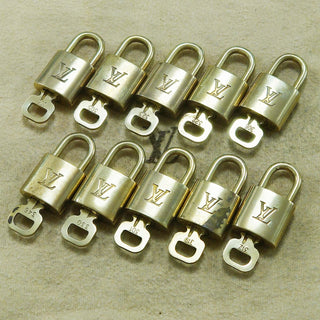 Louis Vuitton Cadenas Bag Charm Gold-plated