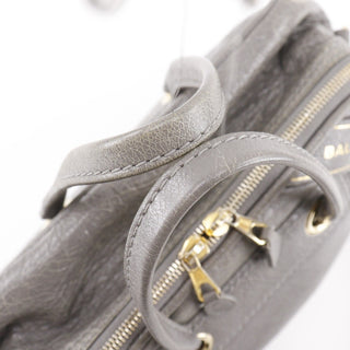 Balenciaga Blanket Square Bag Leather