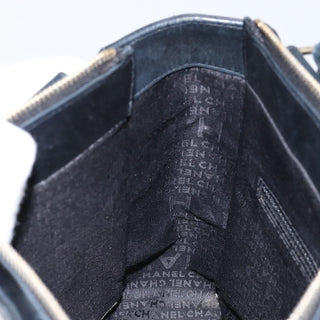 Chanel Chocolate Bar CC Tote Quilted Leather