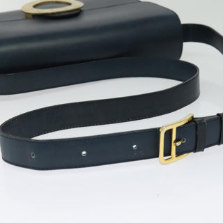 Celine Circle logo Leather