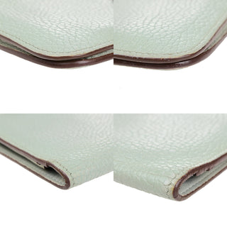 Hermes Bicolor Dogon Duo Combined Wallet Leather