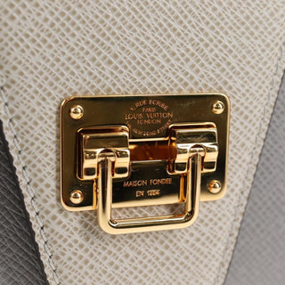 Louis Vuitton Trapeze Handbag Calfskin and Taiga Leather