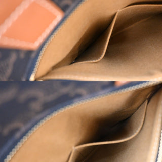 Celine Vertical Cabas Tote Triomphe Coated Canvas