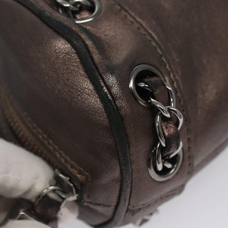 Chanel Lax Tassel Chain Shoulder Bag Leather