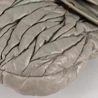 Miu Miu Coffer Hobo Matelasse Leather