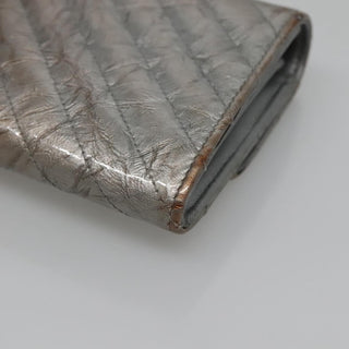 Chanel L-Flap Wallet Chevron Patent