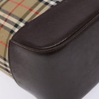 Burberry Nova Check Tote canvas check pattern