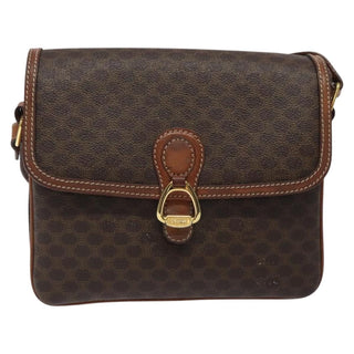 Celine Macadam Shoulder Bag Canvas