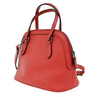 Gucci Web Convertible Dome Satchel Leather