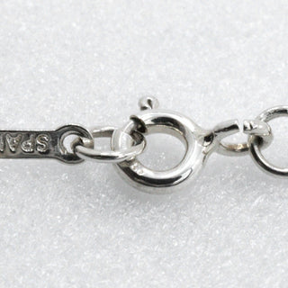 Tiffany & Co. Elsa Peretti Open Heart Pendant Necklace Sterling Silver