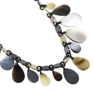 Hermes Necklace Buffalo Horn and Lacquer