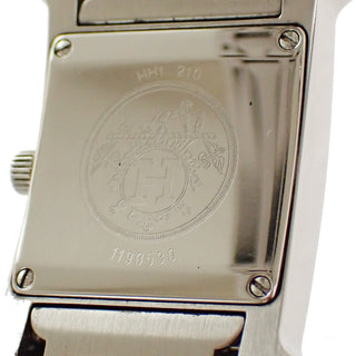 Hermes Arceau Chronograph Automatic Watch Stainless Steel and Alligator