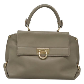 Salvatore Ferragamo Sofia Satchel Smooth Leather