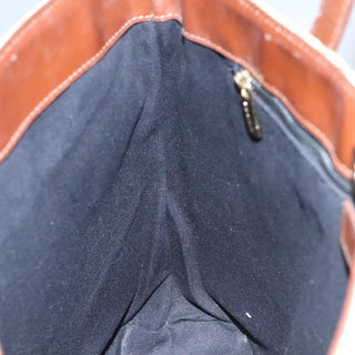 Burberry Top Handle Tote Haymarket Coated Canvas