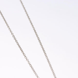 Tiffany & Co. Elsa Peretti Open Heart Pendant Necklace Sterling Silver