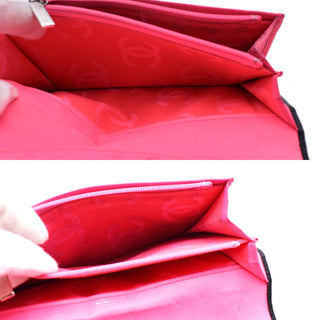 Chanel Cambon Bifold Wallet Quilted Lambskin