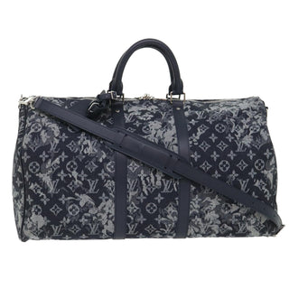 Louis Vuitton Keepall Bandouliere Bag Monogram Tapestry Canvas