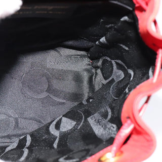 Salvatore Ferragamo Gancini Backpack Suede