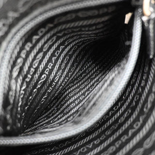 Prada Zip Messenger Canvas