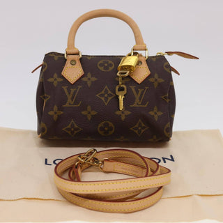 Louis Vuitton Speedy Mini HL Handbag Monogram Canvas