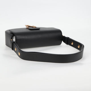 Versace Virtus Flap Messenger Bag Leather