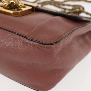 Chloe Elsie Chain Shoulder Bag Leather