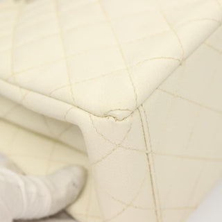 Chanel Vintage CC Shoulder Bag Quilted Caviar