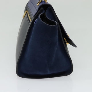 Celine Trapeze Bag Leather with Suede
