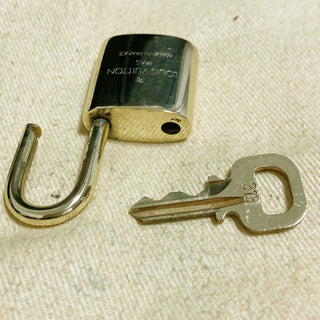 Louis Vuitton Cadenas Bag Charm Gold-plated