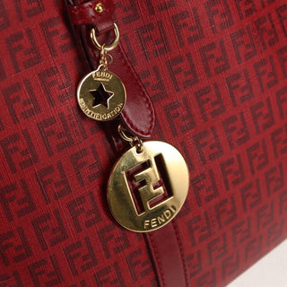 Fendi Superstar Tote Zucchino Coated Canvas