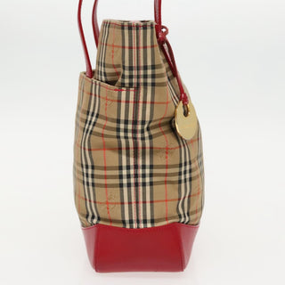 Burberry Nova Check Tote canvas check pattern
