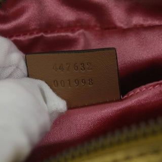 Gucci Pearly GG Marmont Shoulder Bag Embellished Matelasse Leather