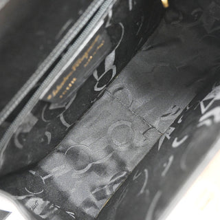 Salvatore Ferragamo Gancini Shoulder Bag Leather