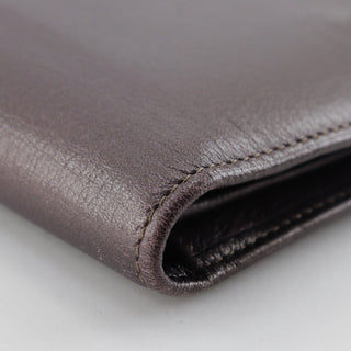 Chanel Camellia Bifold Card Case Leather