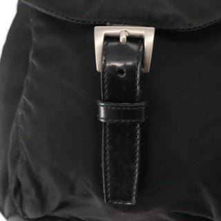 Prada Double Front Pocket Backpack Tessuto