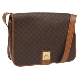 Celine Macadam Shoulder Bag PVC Leather