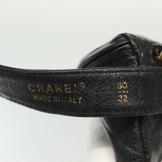 Chanel Zip Around Belt Bag Quilted Caviar